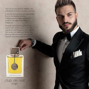 Armaf Club De Nuit Man Eau de Toilette Spray For Men, 105 ml