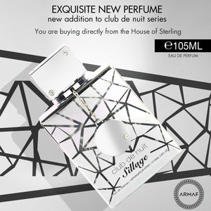 Armaf Club De Nuit Silage Eau De Parfum Unisex Perfume, 105 ml