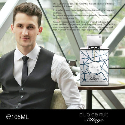 Armaf Club De Nuit Silage Eau De Parfum Unisex Perfume, 105 ml