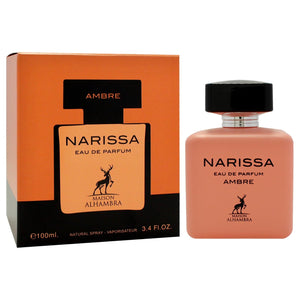 Maison Alhambra Narissa Ambre Eau de Parfum Spray for Women, 100 ml