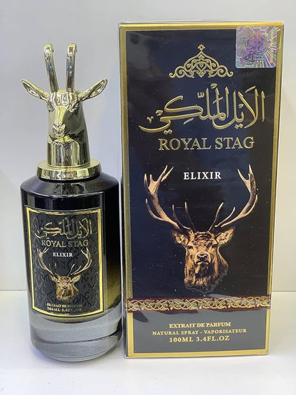 Royal Stag Elixir by Wadi Al Khaleej - Eau De Parfum for Men, 100 ml
