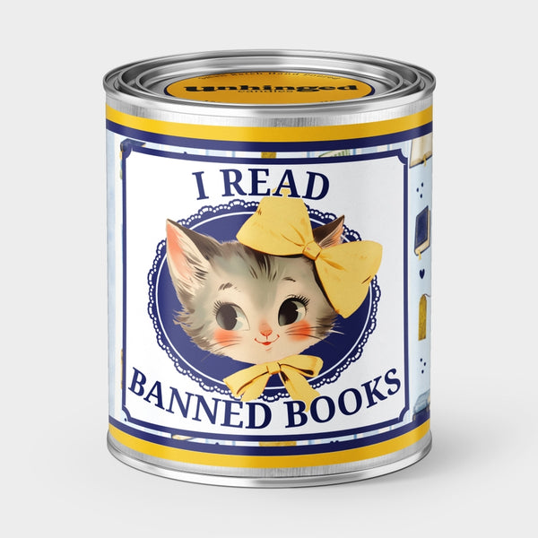 I Read Banned Books Soy Candle