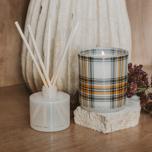 Sweet Water Decor Hello Fall 12 oz Boxed Soy Candle