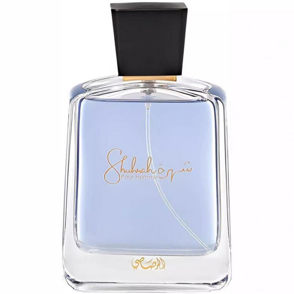 Rasasi Shuhrah Pour Homme, a premium, niche woody fragrance for men.