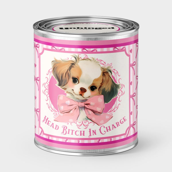 Head Bitch in Charge K9 Soy Candle
