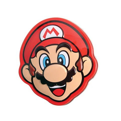 Nintendo Mario Brick Breakin' Candies, Cherry Flavored Hard Candy in Mario Shaped Tin - 18 Count Display Box