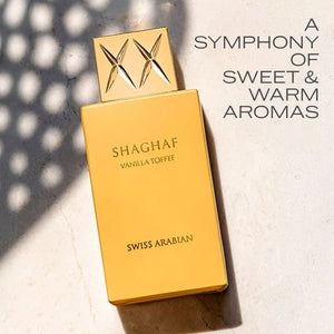 Swiss Arabian Shaghaf Vanilla Toffee Luxury Eau de Parfum Unisex Perfume Spray
