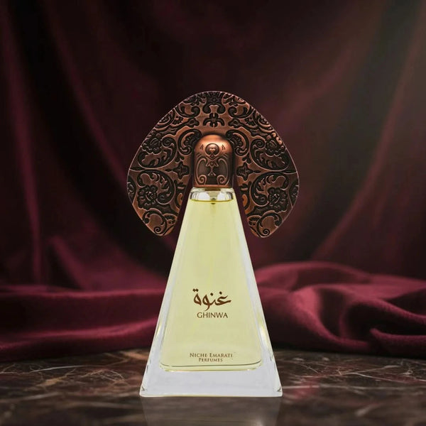 Lattafa Niche Emarati Ghinwa Eau de Parfum Spray Unisex Perfume, 100 ml