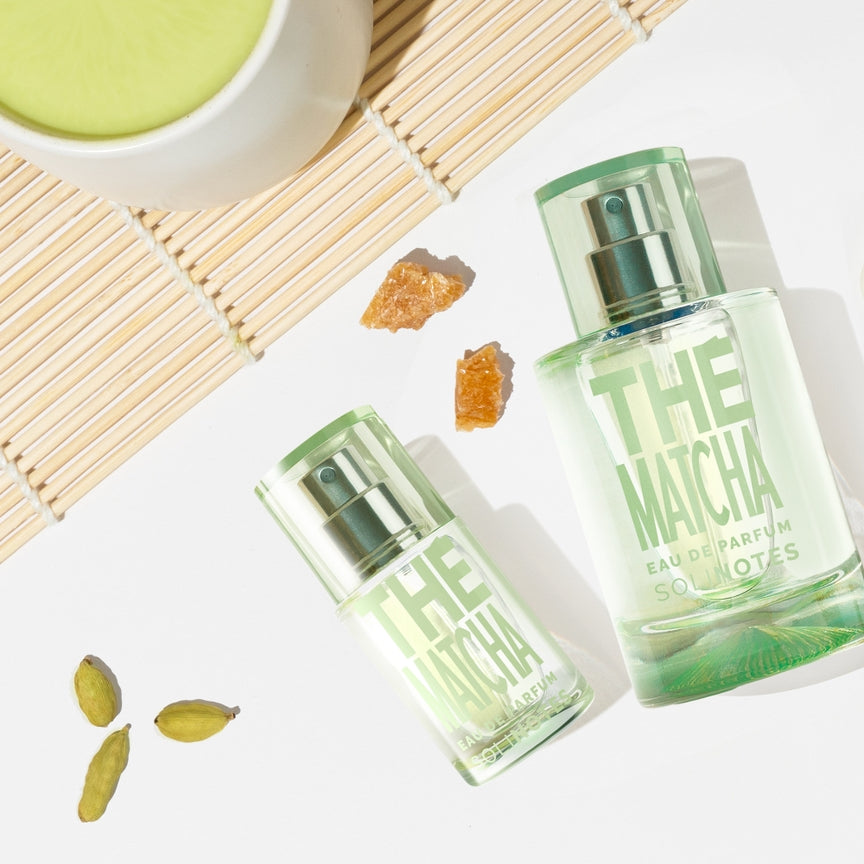 Solinotes, Eau de Parfum, Matcha Tea Perfume, Clean Beauty