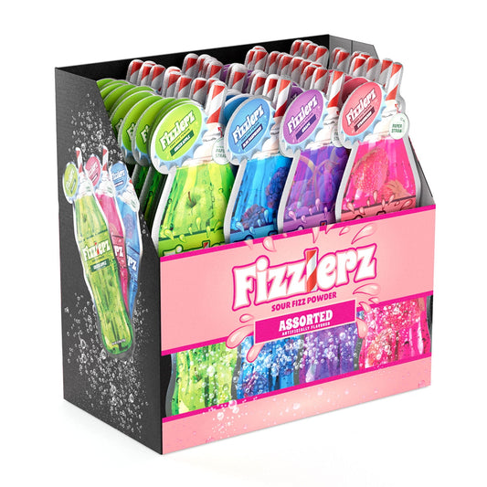 That's Sweet Fizzlerz, Sour Fizz Powder,0.35 Ounce - 48 Count Display Box