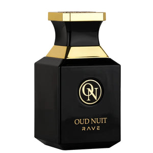 Lattafa Rave Oud Nuit Eau de Parfum Spray Unisex Perfume, 100 ml