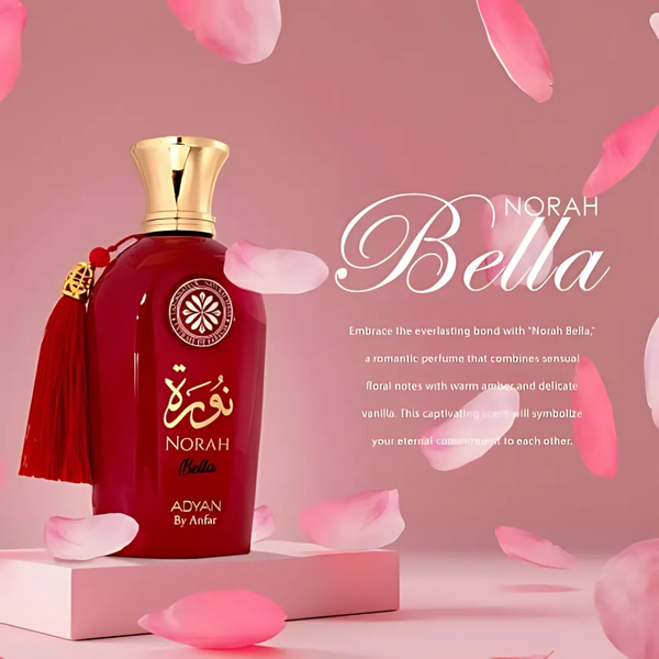 Norah Bella by Adyan - Eau De Parfum for Women, 100 ml