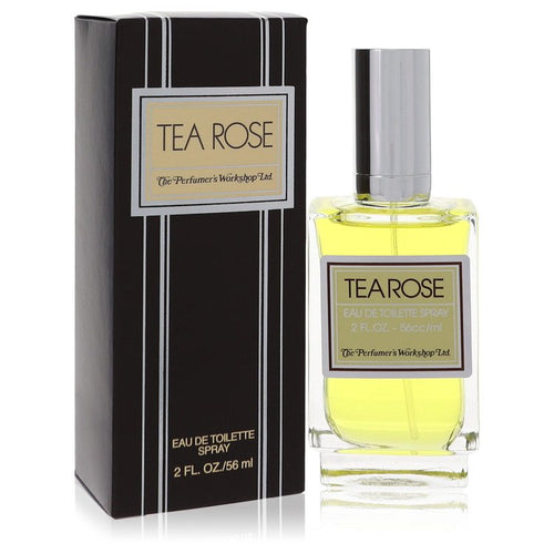 Tea Rose by Perfumers Workshop Eau De Toilette Spray 2 oz for Women