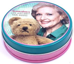 The Golden Girls Fernando Missing Ear Shaped Candy, 1.2 Ounce Tin - 12 Count Display Box