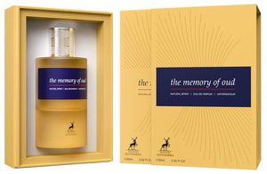 Maison Alhambra The Memory of Oud Eau de Parfum Spray Unisex Perfume, 60 ml