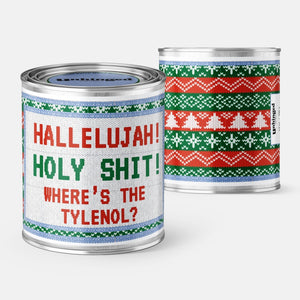 Hallelujah! Holy Shit! Where's the Tylenol Soy Candle