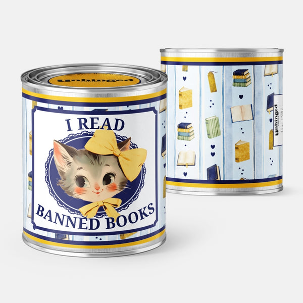 I Read Banned Books Soy Candle