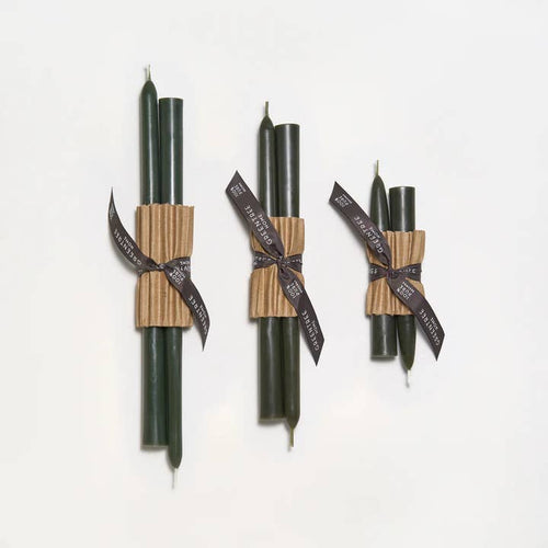Greentree Home Candle, Every Day Unscented Handmade Beeswax Taper Candles
