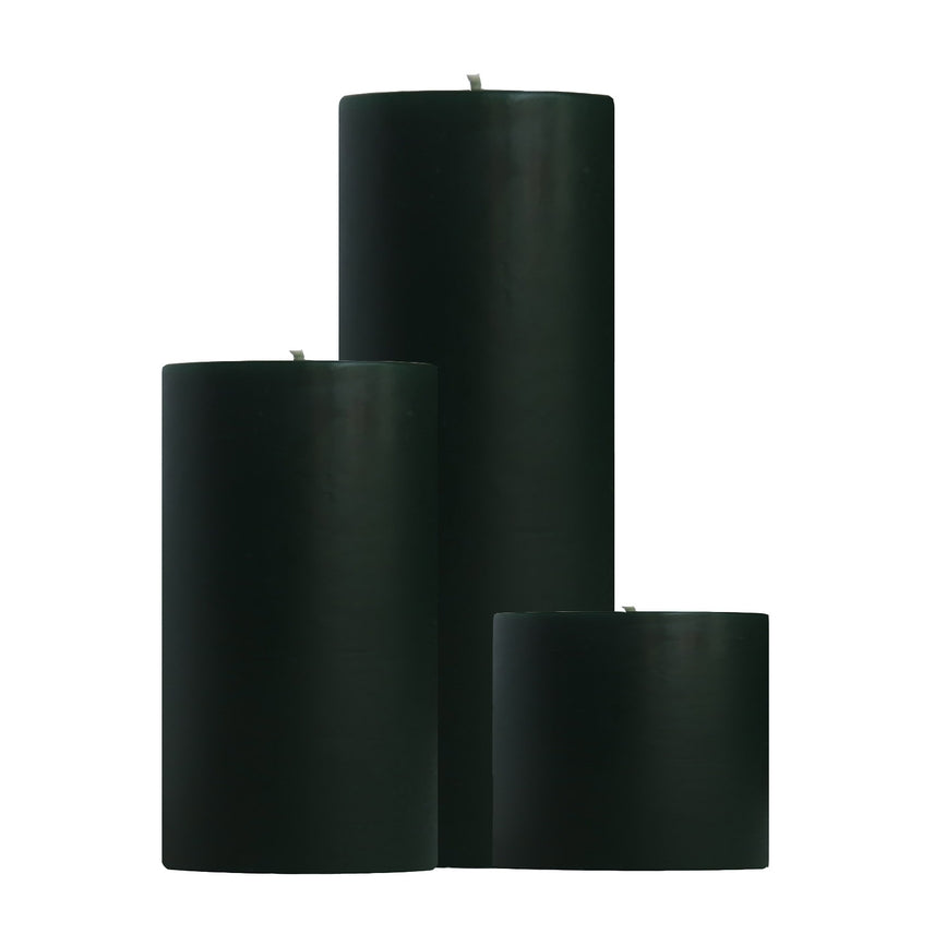Scented Pillar Candles, Siberian Fir