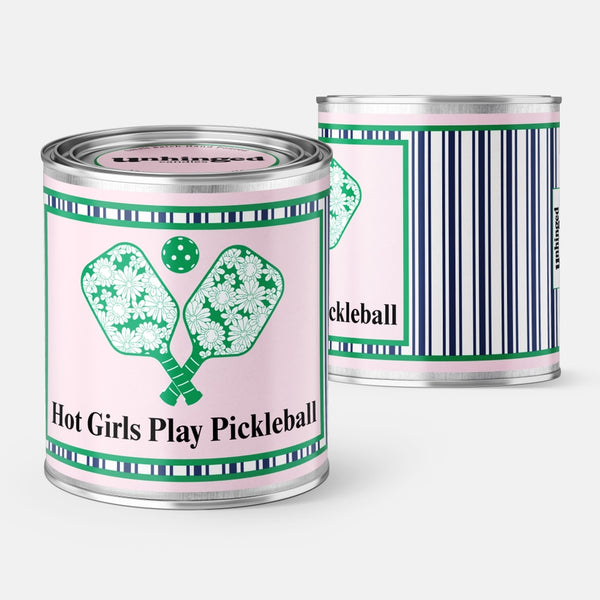 Hot Girls Play Pickleball Soy Candle