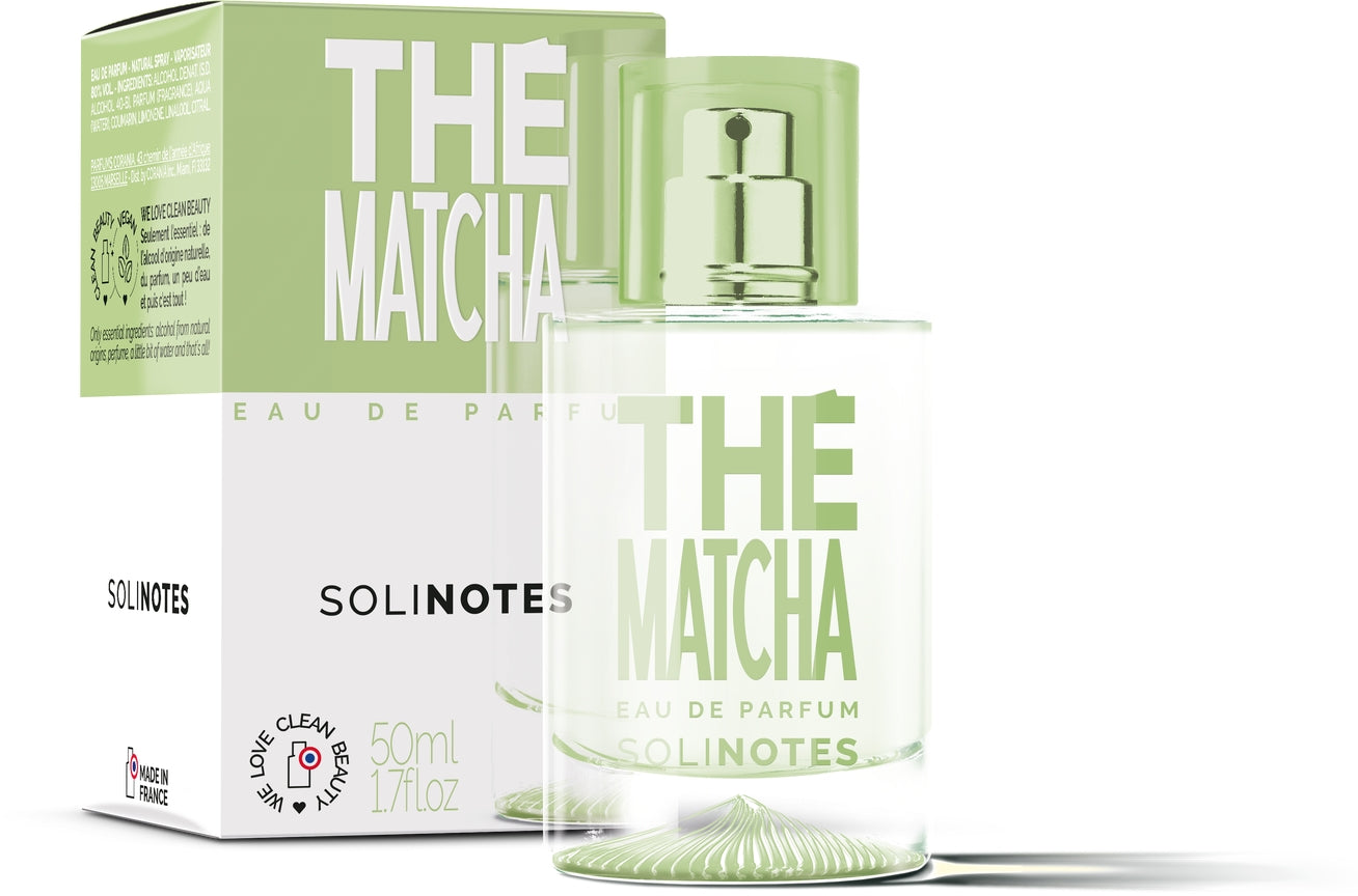 Solinotes, Eau de Parfum, Matcha Tea Perfume, Clean Beauty