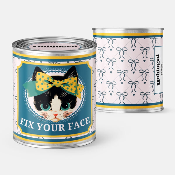 Fix Your Face Cat Soy Candle