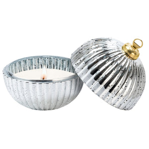 Sweet Water Decor Merry and Bright Soy Candle - 5 oz Ornament Jar