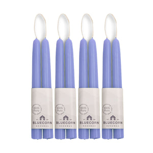 Hand-Dipped Beeswax Taper Candles - Bulk 4-Pair Bundle