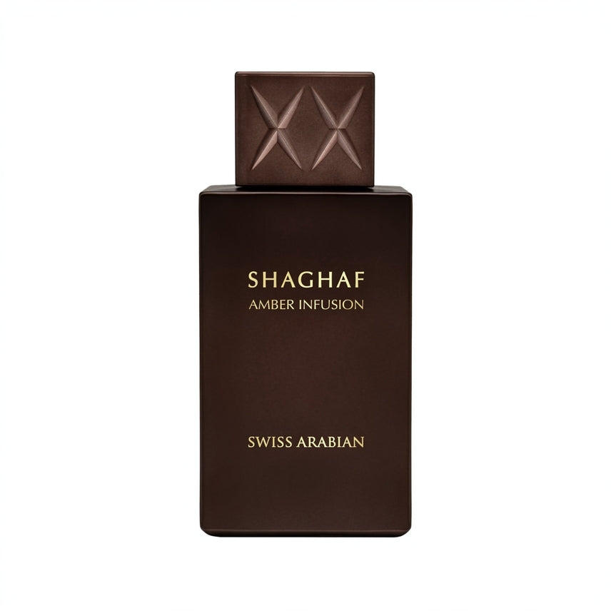 Swiss Arabian Shaghaf Amber Infusion Luxury Eau de Parfum Unisex Perfume Spray