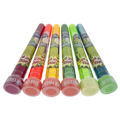 Squire Boone Formula Sour Liquid Candy Test Tubes - 24 Count Display Box