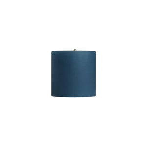 Unscented Pillar Candles, Colonial Blue