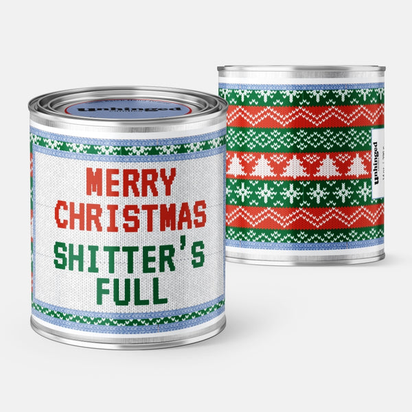 Merry Christmas Shitter's Full Soy Candle