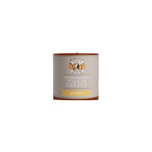 Unscented Pillar Candles, Pumpkin