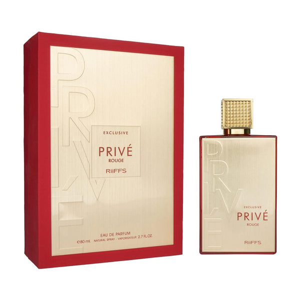 Riiffs Exclusive Privè Rouge Eau de Parfum Unisex Perfume, 80 ml