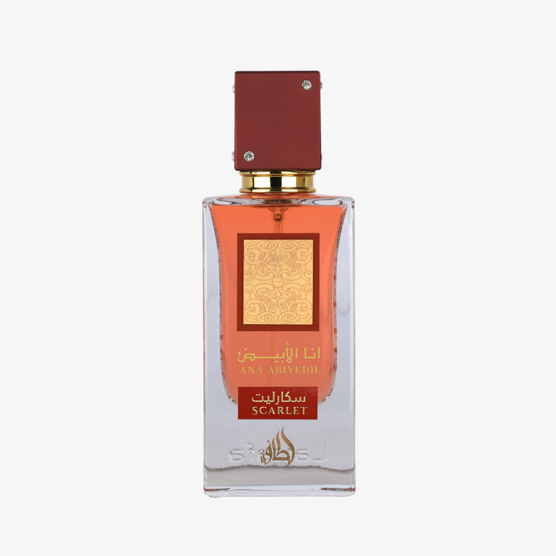 Lattafa Ana Abiyedh Scarlet Eau de Parfum Spray Unisex Perfume, 100 ml