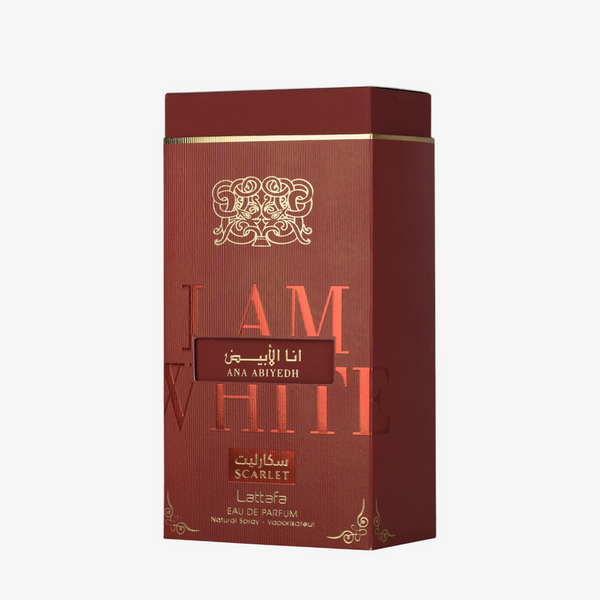 Lattafa Ana Abiyedh Scarlet Eau de Parfum Spray Unisex Perfume, 100 ml