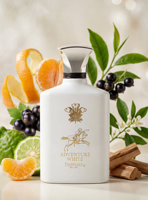 Fragrance Deluxe Adventure White Eau De Parfum for Men, 100 ml