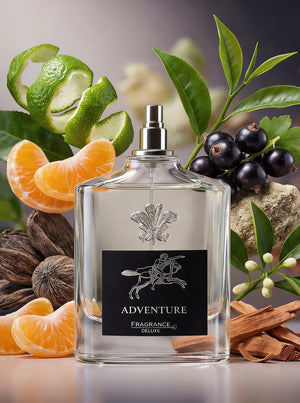 Fragrance Deluxe Adventure Black Eau De Parfum for Men, 100 ml