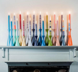 British Colour Standard Wooden Candle Holder