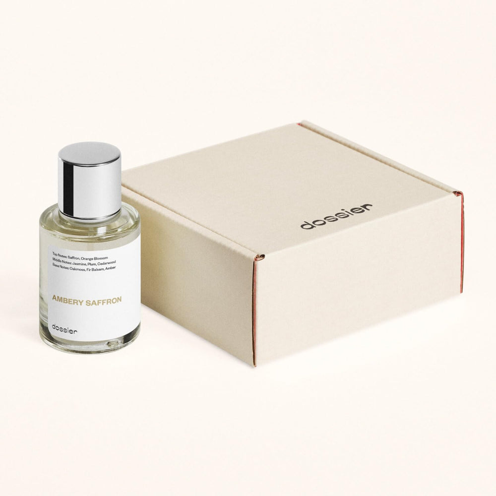 Dossier - Ambery Vanilla 1.7Oz (50ml) - Eau de Parfum - Inspired by Y S.L's B.lack O.pium - Long-lasting Fragrance - Feminine