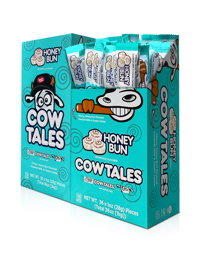 Goetze's Candy Cow Tales Caramel Chewy Candy Sticks, 1 Ounce  - 100 Piece with Tumbler