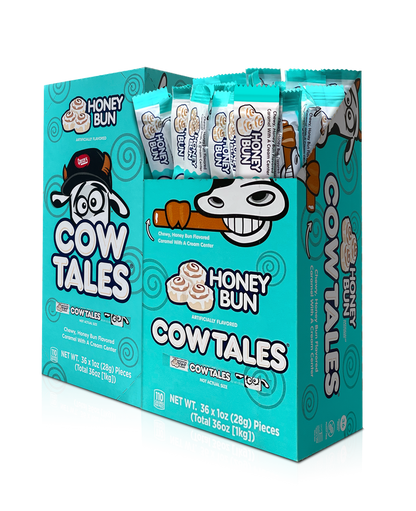 Goetze's Candy Cow Tales Caramel Chewy Candy Sticks, 1 Ounce  - 100 Piece with Tumbler