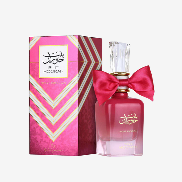 Ard Al Zaafaran Bint Hooran Rose Passion Eau de Parfum Spray for Women, 100 ml