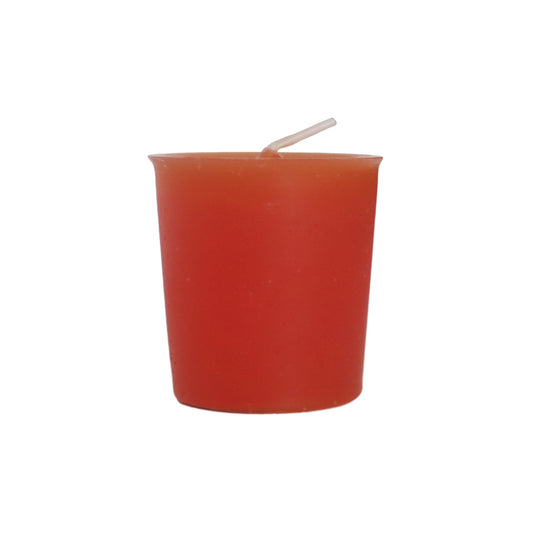 Mole Hollow Candles, Autumn Spice Scented Votive Candles, 18 Votives Box