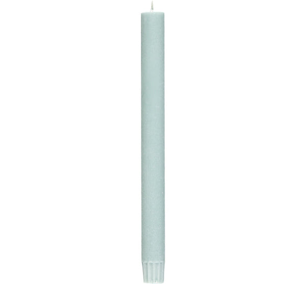 British Colour Standard 25cm / 10'' H Opaline Green Eco Dinner Candles, Gift Box of 6