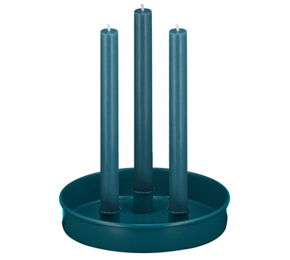 British Colour Standard Metal Candle Platter