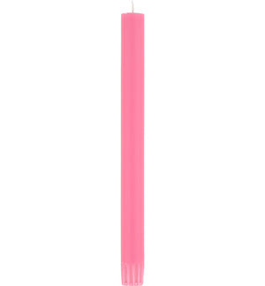 British Colour Standard 25cm / 10'' H Neyron Rose Eco Dinner Candles, Gift Box of 6
