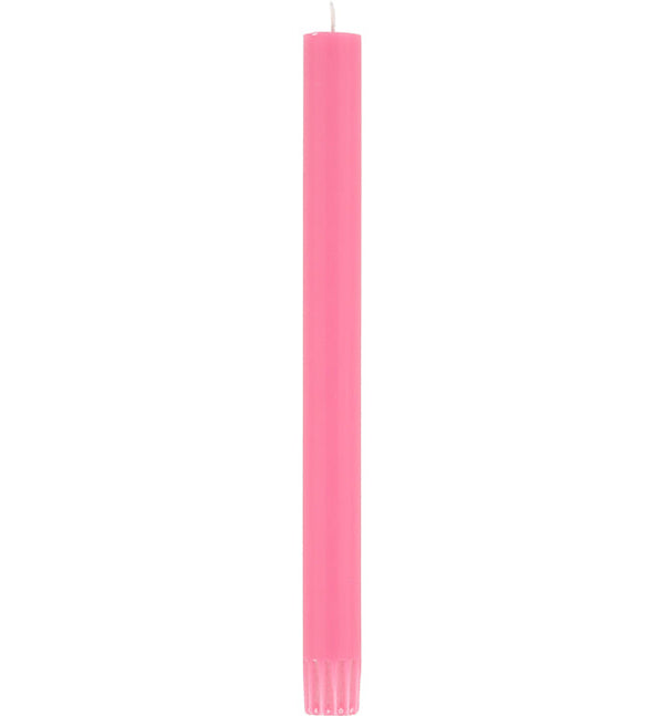 British Colour Standard 25cm / 10'' H Neyron Rose Eco Dinner Candles, Gift Box of 6