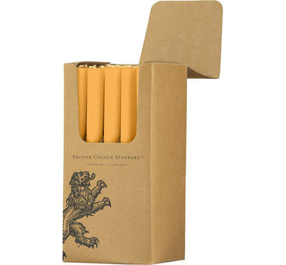 British Colour Standard Eco Dinner Candles, 25cm / 10'' H - 25 per pack
