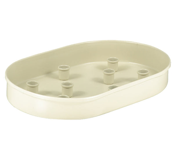 British Colour Standard Metal Candle Platter